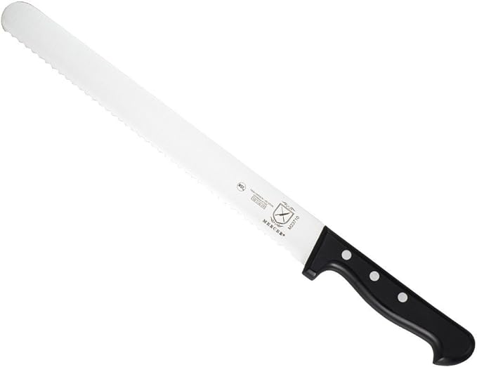 Mercer Culinary M23710 Renaissance, 11-Inch Wavy Serrated Slicer