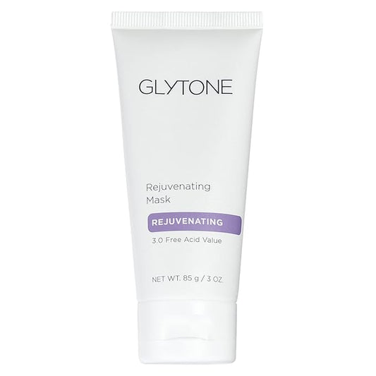 Glytone Rejuvenating Mask - 3% Pure Glycolic Acid, Lactic Acid, Vitamin C & Collagen - Purify & Exfoliate - For All Skin Types - Fragrance-Free - 3 fl. oz.-BrightBean Baby