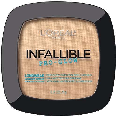 L'Oréal Paris Infallible Pro Glow Pressed Powder, Creamy Natural, 0.31 oz.-BrightBean Baby