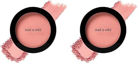 wet n wild Color Icon Blush, Effortless Glow & Seamless Blend infused with Luxuriously Smooth Jojoba Oil, Sheer Finish with a Matte Natural Glow, Cruelty-Free & Vegan - Nudist Society(Packaged)-BrightBean Baby