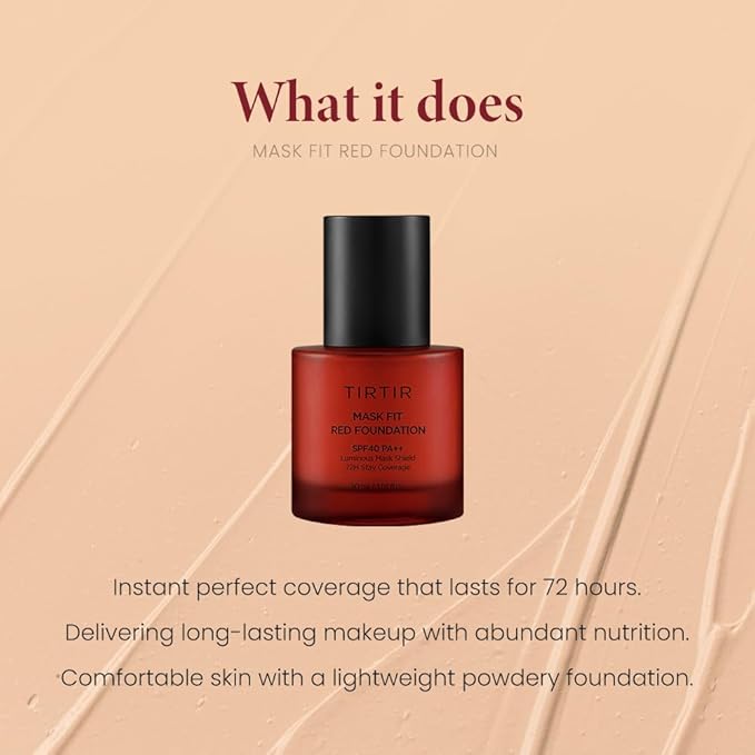 TIRTIR Mask Fit Red Foundation-BrightBean Baby