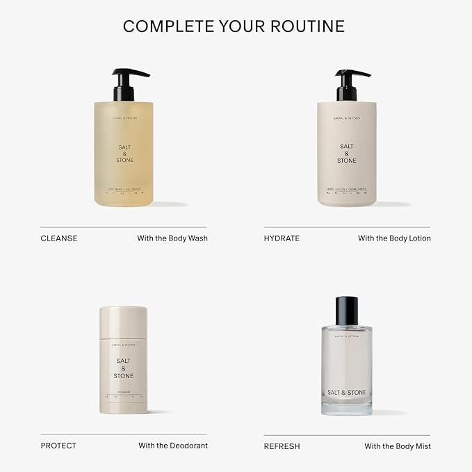 SALT & STONE Aluminum Free Deodorant | Extra Strength 48 Hour Protection for Women & Men | Made with Seaweed Extracts, Shea Butter & Prebiotics (Mini Deodorant Discovery Set)-BrightBean Baby