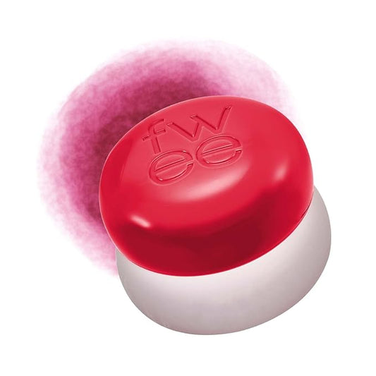 Lip&Cheek Blurry Pudding Pot | Reddish Moment - Greedy | Makeup Blush, Buildable Lightweight, Multi-Use Soft Matte Finish | 5g-BrightBean Baby