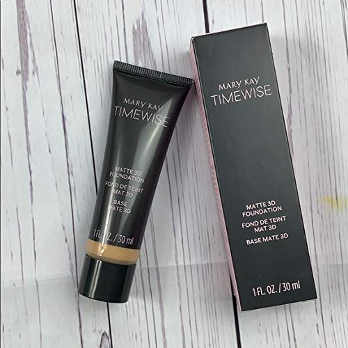 Mary Kay TimeWise Matte-Wear 3D Foundation 1 Fl oz. / 30 ml - Bronze W 110-BrightBean Baby