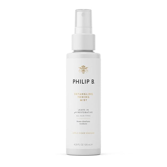 PHILIP B Detangling Toning Mist pH Restorative 4.23 oz. (125 ml) | Un-Tease Tangles, Leaves Hair Glossy, Smooth and Frizz-Free-BrightBean Baby