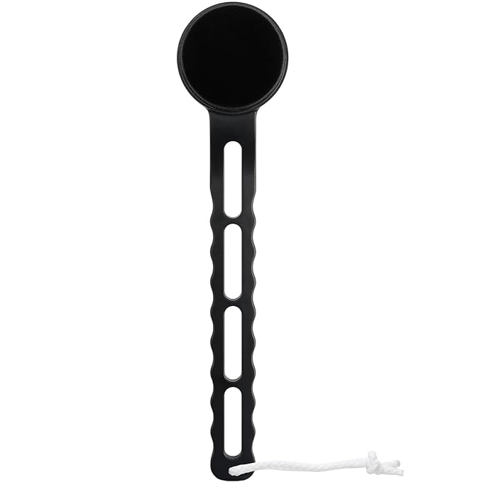 docolor Self Tanner Back Applicator, Plastic Long Handle Back Tanning Applicator Large Body Makeup Brush Vegan & Cruelty Free Self Tanner Brush For Self Tanner, Sunscreen, Bronzer, Foundation-BrightBean Baby