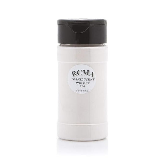 RCMA - Translucent Powder with Flesh Tone Pigment for Flawless Finish - Professional Makeup - Bottle 3 Ounces - Movie, Theater, or Everyday Makeup-BrightBean Baby