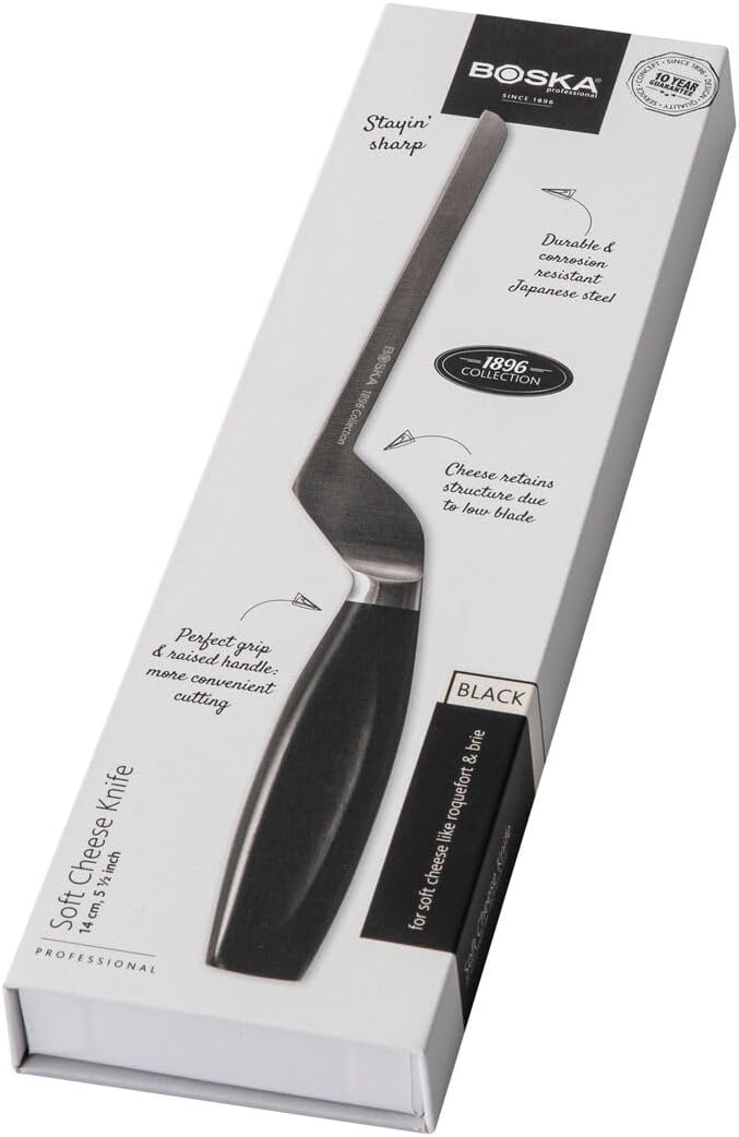 BOSKA Soft cheese knife - 140 mm - Cheese Knife - For soft cheese - Premium Quality - German steel - HACCP knife