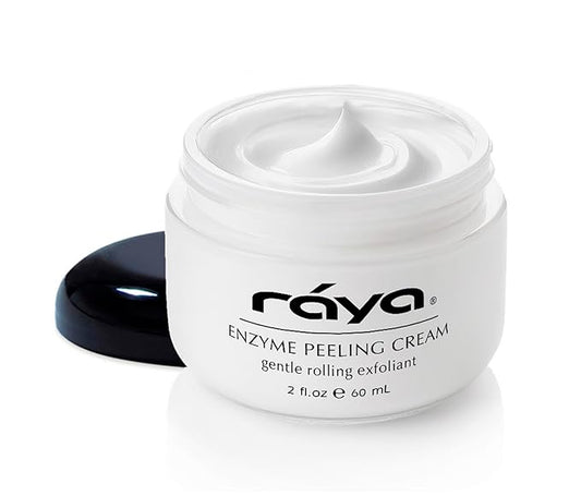 RAYA Enzyme Peeling Facial Cream (109) | Gentle, Exfoliating Treatment for Sensitive Skin | Cleanses, Polishes, and Improves Complexion-BrightBean Baby