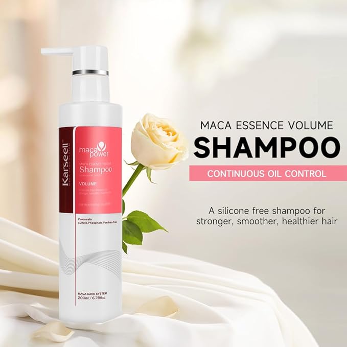 Karseell Volume Shampoo, Lightweight Volume Shampoo For Fine Hair, Adding volume to flat hair 200ml-BrightBean Baby