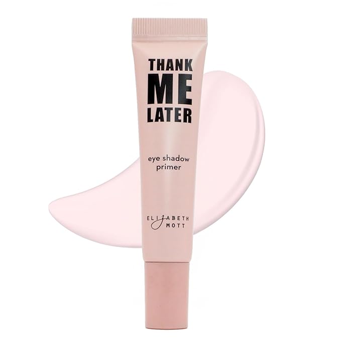 Elizabeth Mott Thank Me Later Color Correcting & Eye Primer Duo – Face Primer with Niacinamide for Redness Control & Smooth Makeup Base – Eye Primer for Long-Lasting, Crease-Free Eyeshadow – 30g + 10g-BrightBean Baby