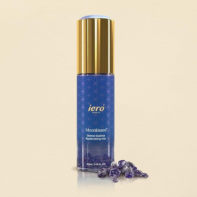 ieró Beauty Lavender, Chamomile & Frankincense Replenishing Facial Mist | Hydrating Toner | Calming, Restorative Hydrolat Essence | Strengthens Skin Barrier & Soothes Redness | Non-Comedogenic, Vegan-BrightBean Baby