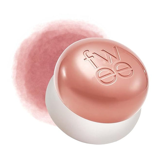 Lip&Cheek Blurry Pudding Pot | Just me Moment - Without | Makeup Blush, Buildable Lightweight, Multi-Use Soft Matte Finish | 5g-BrightBean Baby