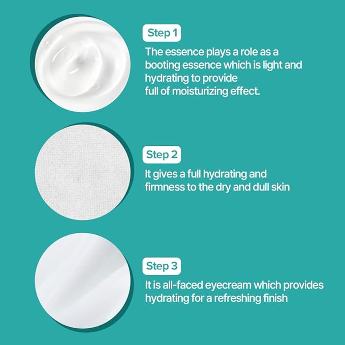 JMsolution Marine Luminous Pearl Deep Moisture 3 Step Skin Care Face Mask - Korean Skincare Facial Mask - boosting Brightening Moisturizing-10 Sheets for Dry Skin-BrightBean Baby