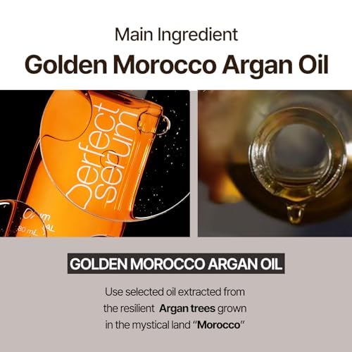 Mise En Scene Perfect Watery Serum for Hair Moisturizing - Korean Hair Argan Oils, Hair Essence for Hydrating with Citrus Scent, Derma Test Completed, 2.70 fl. Oz-BrightBean Baby