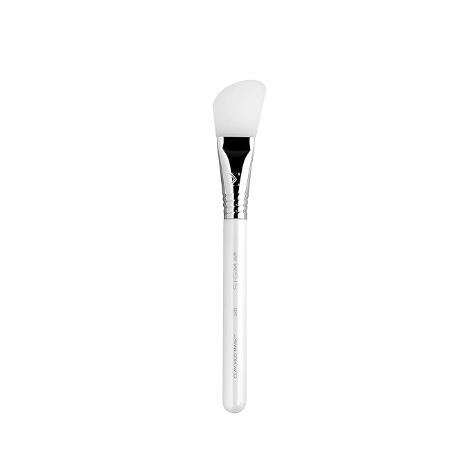 Sigma Beauty S01 Clay/Mud Mask Skincare Brush – Silicone Skincare Tool for Applying Skincare Products to Face and Skin, Face Mask Brush Applicator for Mud and Clay Masks (1 Pc)-BrightBean Baby