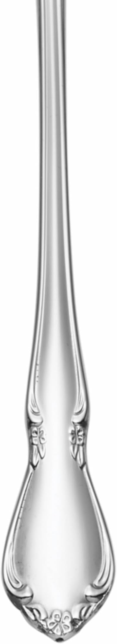 Oneida Silverware, Chateau Fine Flatware Feeder Spoon, Service For 1, Dishwasher Safe, 18/10 Stainless Steel, Rust Resistant, Home and Kitchen Utensils, Feeder Spoon (Silver, 1 Piece)