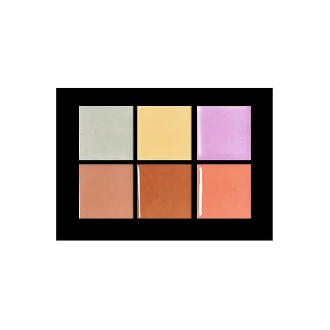 Profusion Cosmetics Studio Corrector Palette for Radiant, Even Skin Tone, Raise Your Makeup Routine and Reduce Redness, Dark Circles, and Other Imperfections to Achieve Flawless Skin-BrightBean Baby