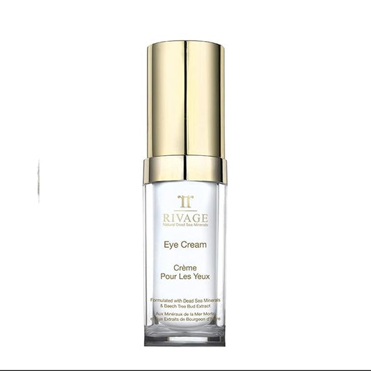 RIVAGE NATURAL DEAD SEA MINERALS Eye Cream 20ML ENHANCED WITH DEAD SEA SALT FORMULATED with DEAD SEA MINERALS and BEECH TREE BUD EXTRACT VEGAN FRIENDLY, NO ANIMAL TESTING, NO HARSH CHEMICALS-BrightBean Baby