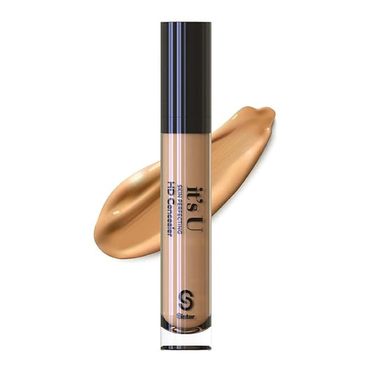 Sistar it's U Skin Perfecting HD Concealer Full Coverage Lightweight Long Lasting Correcting Liquid Contour Cover Masker Makeup 5 ml / 0.17 fl. oz (Fair)-BrightBean Baby