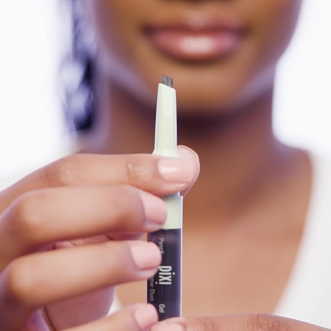 Pixi Natural Brow Duo - Natural Blonde, Precision Pencil & Tinted Gel, Waterproof Brow Shaper for All-Day Hold, Paraben-Free, 0.2oz-BrightBean Baby