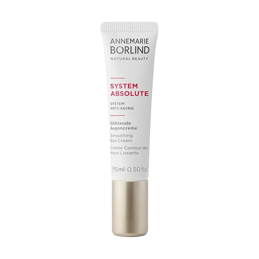 ANNEMARIE BÖRLIND - SYSTEM ABSOLUTE Smoothing Eye Cream - Vitamin C, Darutoside and Caffeine Eye Wrinkle Smoothing - Tones, Plumps, and Rejuvenates - 0.5 Fl Oz-BrightBean Baby