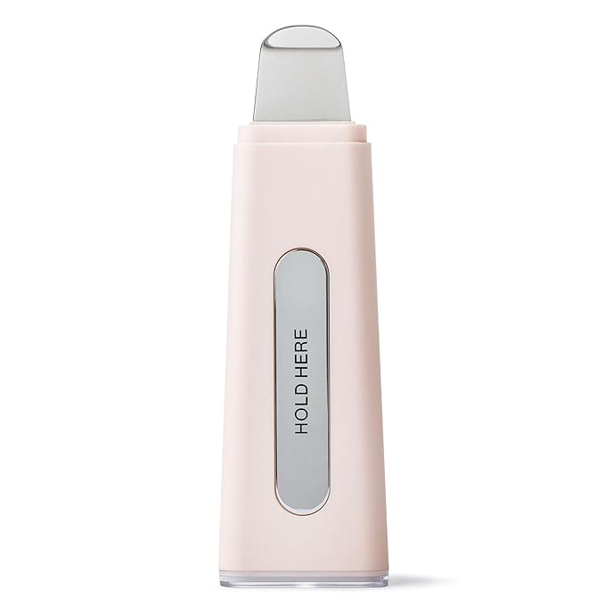 DERMAFLASH DERMAPORE+™ Ultrasonic 2-in-1 Pore Extractor and Serum Infuser, Blush-BrightBean Baby