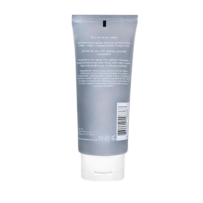 ATWATER Skin Armor Exfoliating Face Scrub,Men’s Facial Cleanser - Smoothes and Cleans Skin to remove Dead Skin - Travel Size Mens Face Exfoliator Leaving you Fresh and Vibrant - 3.4 oz (2 pack)-BrightBean Baby