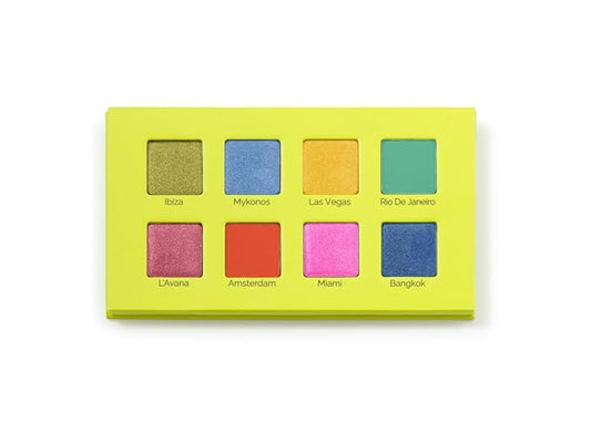 Iconic Madness Eyeshadow Palette 8 Color Shimmer and Matte Makeup Palette YouTube Influencer-BrightBean Baby