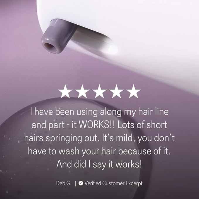 NULASTIN Hair Serum - HAIR Vibrant Scalp Treatment - Promote Scalp Care & Thicker Looking Volume in Thinning Hair - With Keratin & Peptides to Help Minimize Visible Shedding (2 Count, 1.7 Oz Each)-BrightBean Baby