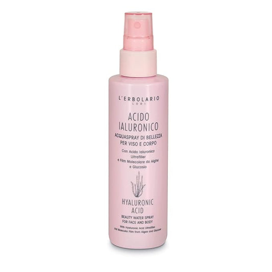 L’Erbolario Hyaluronic Acid Beauty Water Spray for Face and Body - Face Mist and Body Moisturizer Spray - Skin Toner - With Coconut Pulp - 5 oz-BrightBean Baby