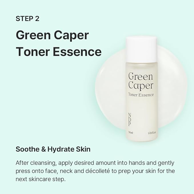 Travel Kit - Mini Travel Size Skincare Essentials - Moringa Hemp Gel Cleanser, Green Caper Toner Essence, Cica Bio-Placenta Cream, B9 Tone-Up Cream (4 items)-BrightBean Baby