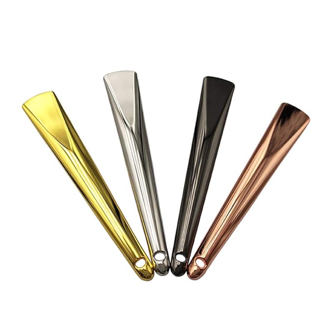 AKOAK 4 Pieces Metal Makeup Spatula, Makeup Spoon/Applicator, Reusable Mask Spoon for Creams, Blends, Lotions, Skin Creams, Moisturizers, Home Salons-BrightBean Baby