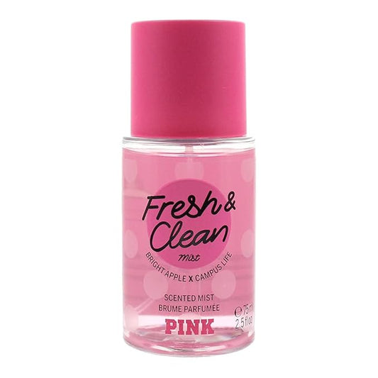Pink Fresh and Clean Body Mist by Victorias Secret for Women - 2.5 oz Body Mist-BrightBean Baby