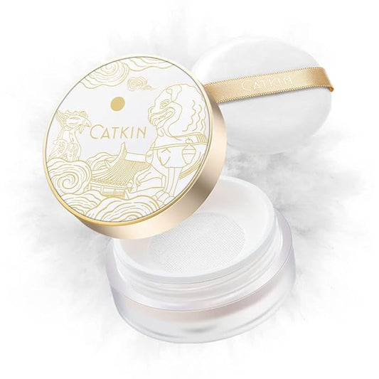 CATKIN Dreamworld Air Makeup Loose Powder Setting Finishing Powder Oil Control shimmer (C02)-BrightBean Baby