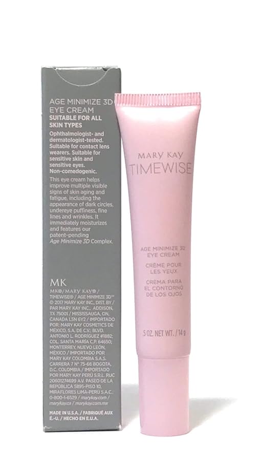 MARY KAY TIMEWISE AGE MINIMIZE 3D EYE CREAM 0.5 OZ-BrightBean Baby