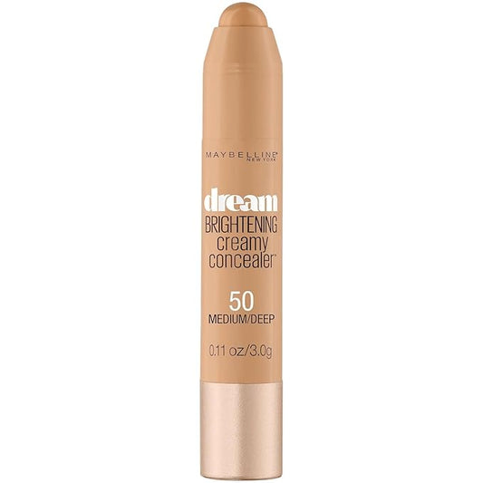 Maybelline New York Dream Brightening Creamy Concealer, Medium/Deep, 0.11 oz.-BrightBean Baby