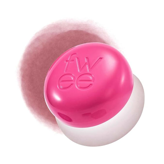 Lip&Cheek Blurry Pudding Pot | Blushed Moment - Sth | Makeup Blush, Buildable Lightweight, Multi-Use Soft Matte Finish | 5g-BrightBean Baby