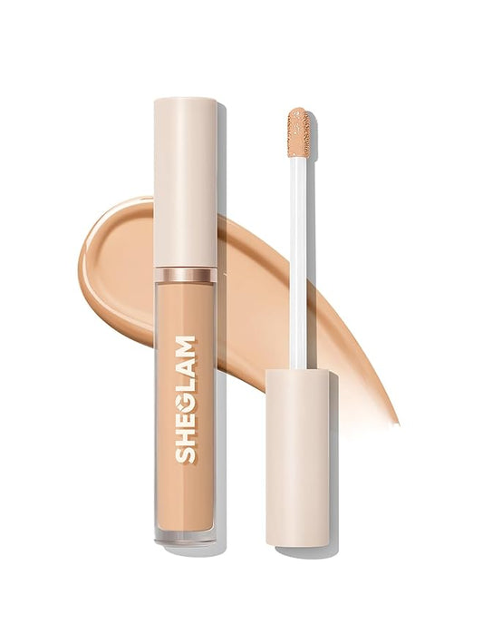 SHEGLAM 12HR Full Coverage Concealer Matte Finish Concealer Stick for Under Eye and Dark Circles - Nude-BrightBean Baby