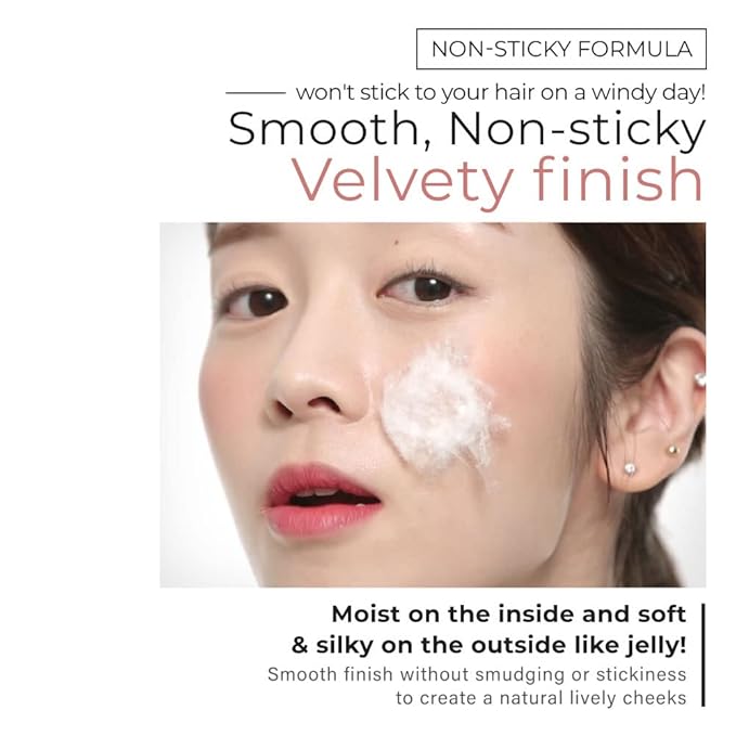 A'PIEU Juicy-Pang Jelly Blusher [VL01] (0.17 oz) - Soft Touch Cheek Color with Creamy Powdery Texture for Natural Dewy-Finish, No Fall-Out.-BrightBean Baby