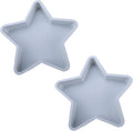 2 Pcs Star Shaped Cake Pans, 10 Inch Silicone Cake Molds, Silicone Baking Mold, Flexible Nonstick Baking Pans for Cakes, Cheese Cakes and Chocolate Cake - Blue