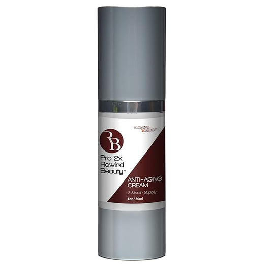 Pro 2x Rewind Beauty - Premium Anti-Aging Eye Serum - 2 Month Supply - Skin Firming Technology To Help Reduce Wrinkles Appearance & Tighten Bags Under Eyes - Diminish the Look of Dark Circles-BrightBean Baby