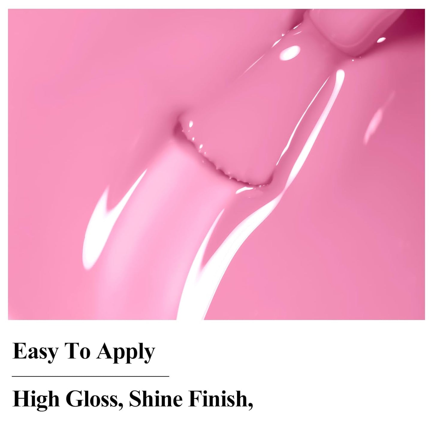 Nail Polish Light Pink Quick Dry Nail Lacquer Sheer Color, Regular Barbie Pink Fast Dry Fingernail Polish Bulk Non Gel Long-Lasting DIY Salon Gift For Women-BrightBean Baby