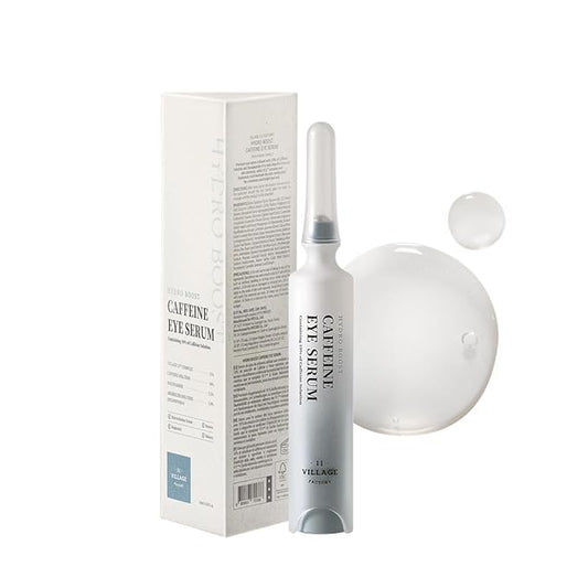 Hydro Boost Caffeine Eye Serum (0.33 fl.oz./10ml) - With 10% Caffeine Solution, Niacinamide & Hexapeptide-8, Depuff, Elasticity, Antiwrinkle and Brightening-BrightBean Baby