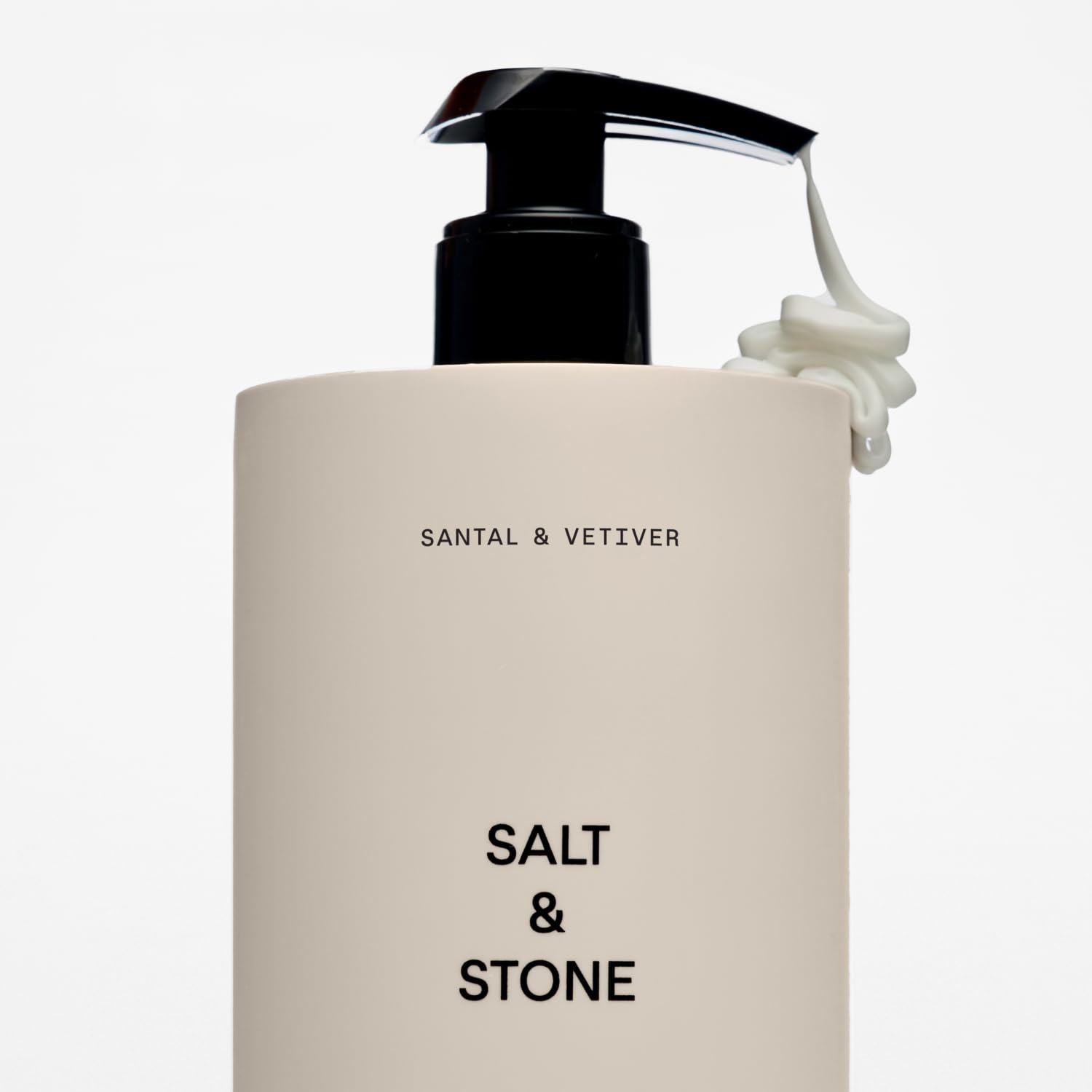 Salt & Stone Body Lotion for Women & Men| Scented Daily Body Lotion | Hydrates, Nourishes & Softens Skin | Restores Dry Skin | Fast-Absorbing | Cruelty-Free & Vegan (450 ml) (Santal & Vetiver)-BrightBean Baby