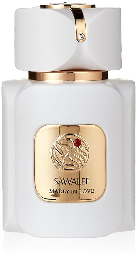 Swiss Arabian Sawalef Madly In Love - Luxurious Floral Body Spray for Women - Long-Lasting Body Mist with Litchi, Bergamot, Cedar, and Vanilla - 2.7 oz EDP Spray-BrightBean Baby