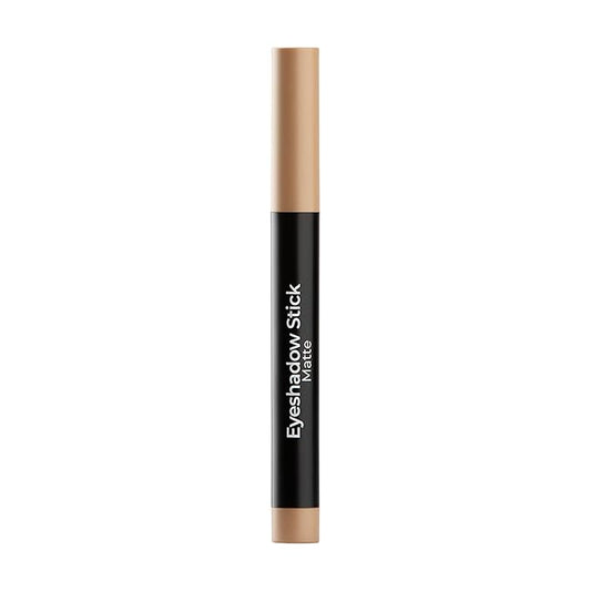 MCoBeauty Eyeshadow Stick, Matte, Caramel, Highly Pigmented, Built-in Sharpener, Vegan, Cruelty Free Cosmetics-BrightBean Baby