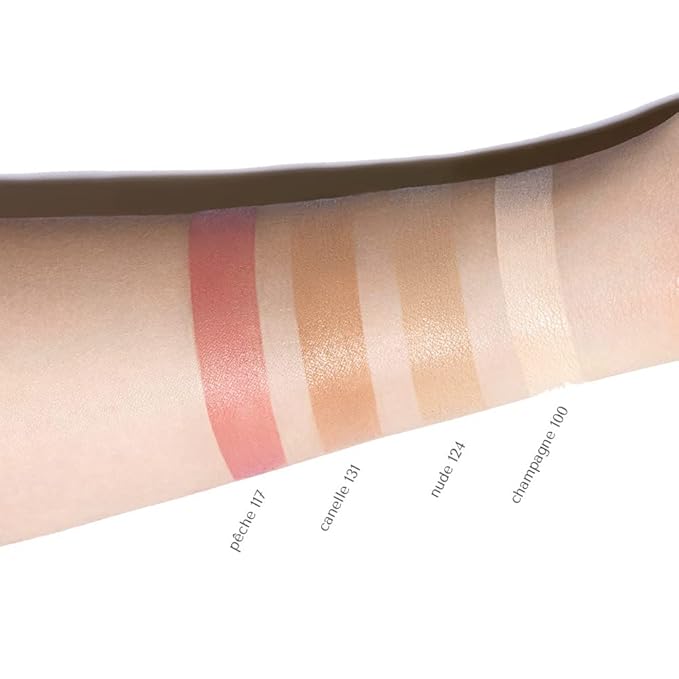 Monts & Merveilles Face Palette – Cream | Bronzer, Concealer, Contour, Blush, Setting Powder | Long Lasting | Face and Cheek Sculpting Palette | Refillable | Cruelty Free (Light to Medium Skin)-BrightBean Baby