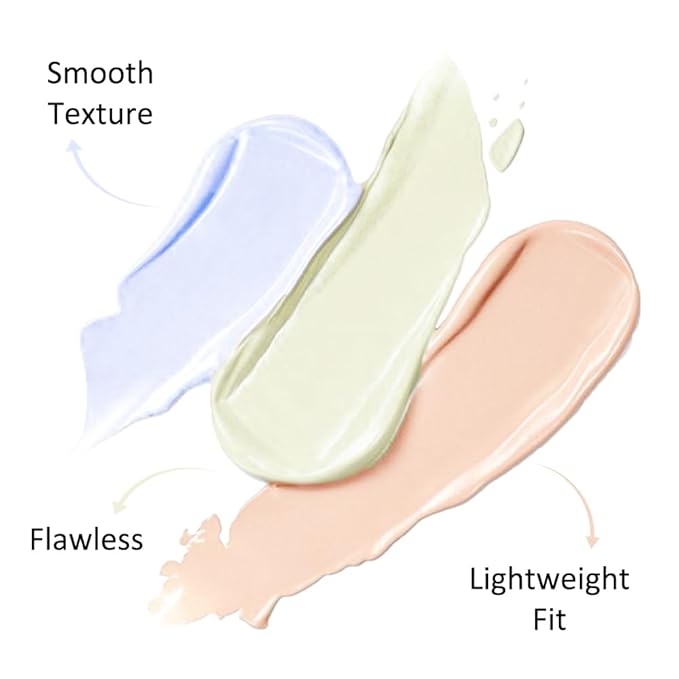Kaely Tri Color Concealer Pot,Color Correcting Concealer for Dark Circles Spots,3 Color Cream Concealer Full Coverage,Foundation Contour Makeup Palettes,under Eye Brightener corrector de ojeras,02-BrightBean Baby