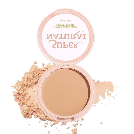 Oil Control Face Pressed Powder, Matte powder setting powder, long-lasting and waterproof loose powder, Flawless Lightweight Face Cosmetics, Cruelty-free, (05, 1 Pcs)-BrightBean Baby